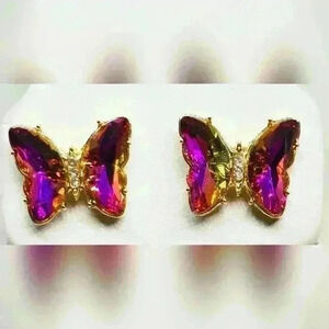 NWOT Elegant Butterfly Earrings